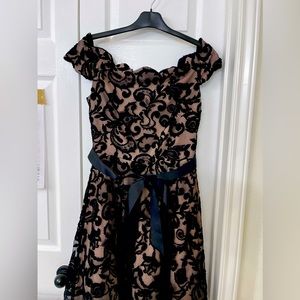 Off shoulder dress from Dillard’s